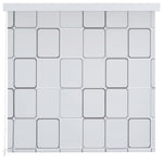 ZNTS Shower Roller Blind 120x240 cm Square 142849