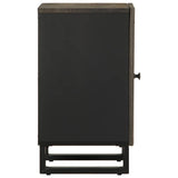 Bathroom Cabinet Black 38x33x58 cm Solid Wood Mango 4017705