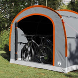 Tent with Roof Grey and orange 268 x 240 x 191 cm Polyester 42001001