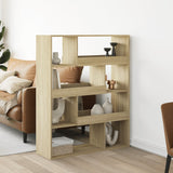 Bookcase Sonoma Oak 100x33x125.5 cm Engineered Wood 3309332