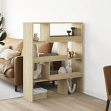Bookcase Sonoma Oak 100x33x125.5 cm Engineered Wood 3309332