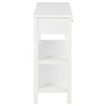 Sideboard White 110x35x80 cm MDF 280028