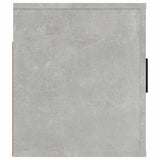 Wall Mounted TV Cabinet Concrete Grey 80x34.5x40 cm 816628