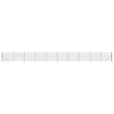 Wire Mesh Fence with flange Anthracite 2.2x25 m 154335