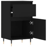 Sideboards 2 pcs Black 40x35x70 cm Engineered Wood 831135