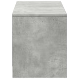 TV Cabinet with LED with LED Concrete Grey 140 x 34 x 40 cm 3418704