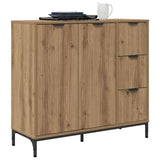 Sideboard Artisan Oak 89.5 x 33 x 82 cm Engineered Wood 883463
