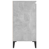 Sideboard Concrete Grey 102x35x70 cm Engineered Wood 806116