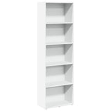 Bookcase White 60x30x189 cm Engineered Wood 857917