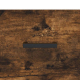 Highboard Smoked Oak 69.5x34x180 cm Engineered Wood 3200006