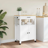 Kitchen Trolley MONZA 60x40x88.5 cm Solid Wood Pine 376099
