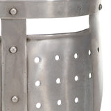 Medieval Knight Helmet Antique Replica LARP Silver Steel 286221