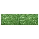 Balcony Screen with Green Leaves 500x150 cm 315505