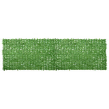 Balcony Screen with Green Leaves 500x150 cm 315505