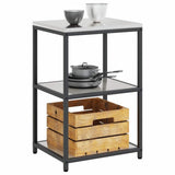 Kitchen Storage HATTEM Silver 60 x 50 x 92 cm Steel 874965