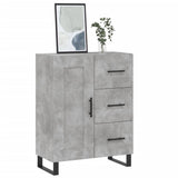 Sideboard Concrete Grey 69.5x34x90 cm Engineered Wood 830288