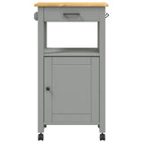 Kitchen Trolley MONZA 48x40x88.5 cm Solid Wood Pine 376089