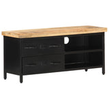 TV Cabinet 90x30x41 cm Rough Mango Wood 320662