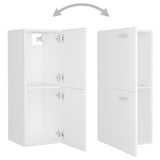 ZNTS Bathroom Furniture Set White Engineered Wood 3071450