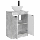 Bathroom Vanity with Sink Concrete Grey 54 x 35 x 83 cm 890141