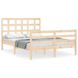 Bed Frame without Mattress 120x200 cm Solid Wood 3193981