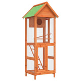 Bird House Brown 60x58.5x160 cm Solid Wood Pine 172255