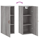 Wall Mounted Cabinet Grey Sonoma 34.5x34x90 cm 828834