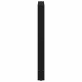 Bar Table Legs Black 2 pcs 60x cm Steel 4013332