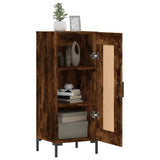 Sideboard Smoked Oak 34.5x34x90 cm Engineered Wood 830449