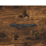 Highboard Smoked Oak 69.5x34x180 cm Engineered Wood 3198182
