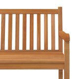 Garden Dining Set Natural Teak Smooth sanded teak hardwood Large 3157169