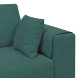 Velvet Sofa with Cushion 3 pcs Dark Green 208 cm Velvet 3335174