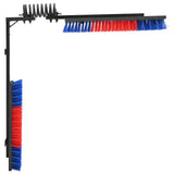 Cattle Brushes Adjustable Red and Blue 84 x 10 x 91 cm PVC 42006837