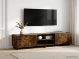 TV Stand 140 x 34.5 x 40 cm Smoked Oak Engineered Wood 8011491