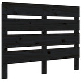 Bed Frame without Mattress Black 75x190 cm Small Single Solid Wood Pine 3120161