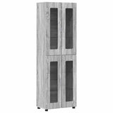 TV Cabinet Set FLORIN 3 pcs Grey Sonoma Engineered Wood 3397960