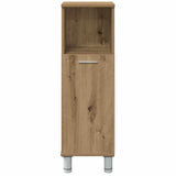 Bathroom Cabinet Artisan Oak 30x30x95 cm Engineered Wood 856138