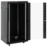 22U Network Cabinet with Swivel Feet 19" IP20 60x60x120 cm 30268