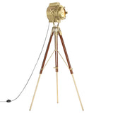 Tripod Floor Lamp Solid Mango Wood 193 cm 286204