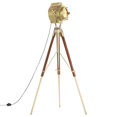 Tripod Floor Lamp Solid Mango Wood 193 cm 286204