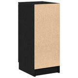 Shoe Cabinet Black Oak 29.5 x 35 x 70 cm Engineered Wood 862778