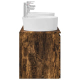 Bathroom Cabinet Set 3 pcs Smoked Oak 49.5 x 44.5 x 65 cm 3405682