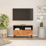 TV Cabinet 70x33x46 cm Solid Wood Acacia 356856