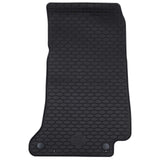 Car Mat 4 pcs Black Rubber 42029132
