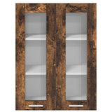 Hanging Cabinet Smoked Oak 60 x 31 x 80 cm Engineered Wood 884318