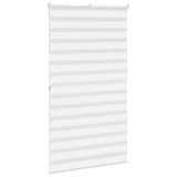 ZNTS Zebra Blind White 120x200 cm Fabric Width 115.9 cm Polyester 4014785