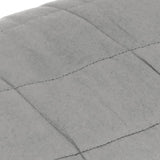 Weighted Blanket Grey 220x260 cm 11 kg Fabric 350730