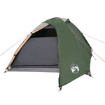 ZNTS Camping Tent Dome 2-Person Green Waterproof 94331