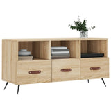 TV Cabinet Sonoma Oak 102x36x50 cm Engineered Wood 829007