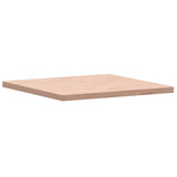 Table Top 90x90x4 cm Square Solid Wood Beech 355965